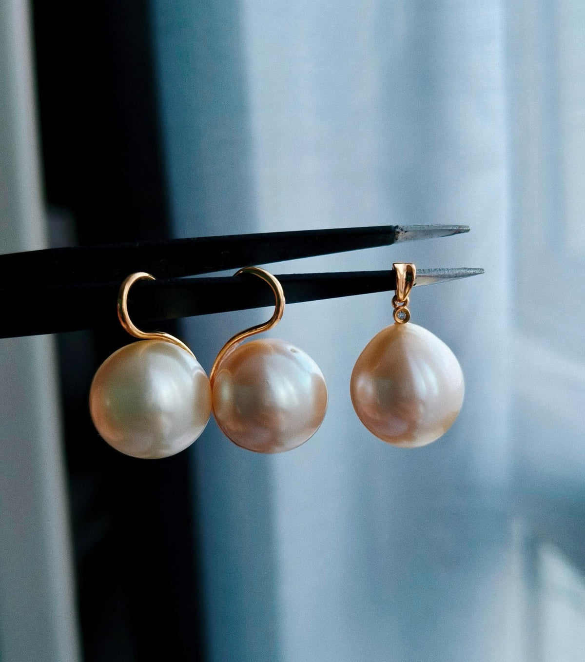 38 Ratti Cream South Sea Myiek Pearl Earrings