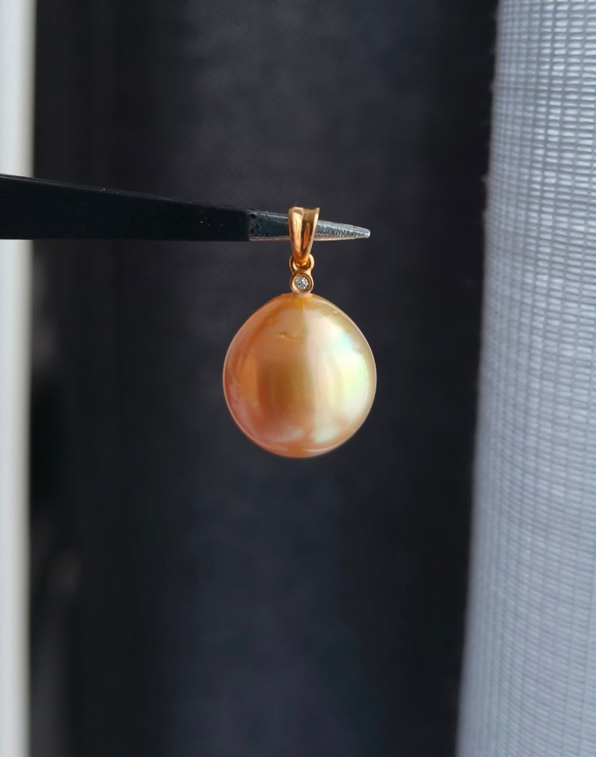 36 Ratti Gold South Sea Myiek Pearl Earrings